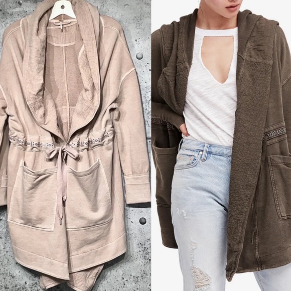 Free People Sweaters - free people studio city cardigan M blush